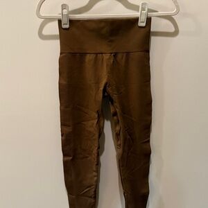 SET Active Sculptflex Power High-Rise Leggings in Brown